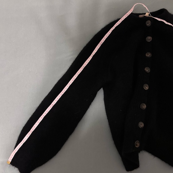 Sezane Othello Cardigan in Black - Picture 9 of 9